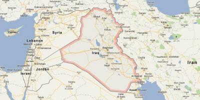 Mapa ng Iraq